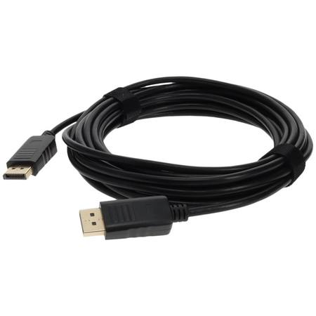 ADD-ON Addon 6.10M (20.00Ft) Displayport Male To Male Black Cable DISPLAYPORT20F